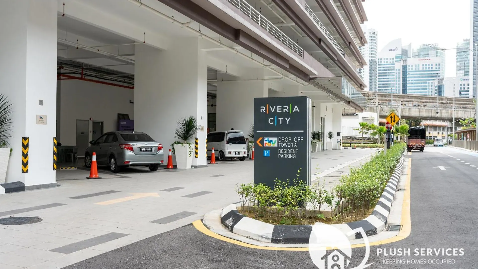 Riveria City At Kl Sentral By Plush Куала-Лумпур Апартаменты